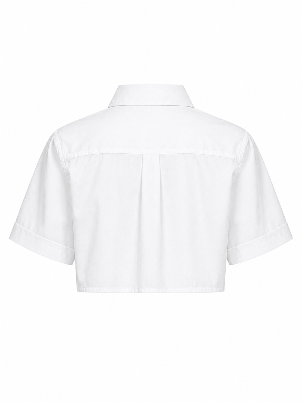 COTTON CROP SHIRT