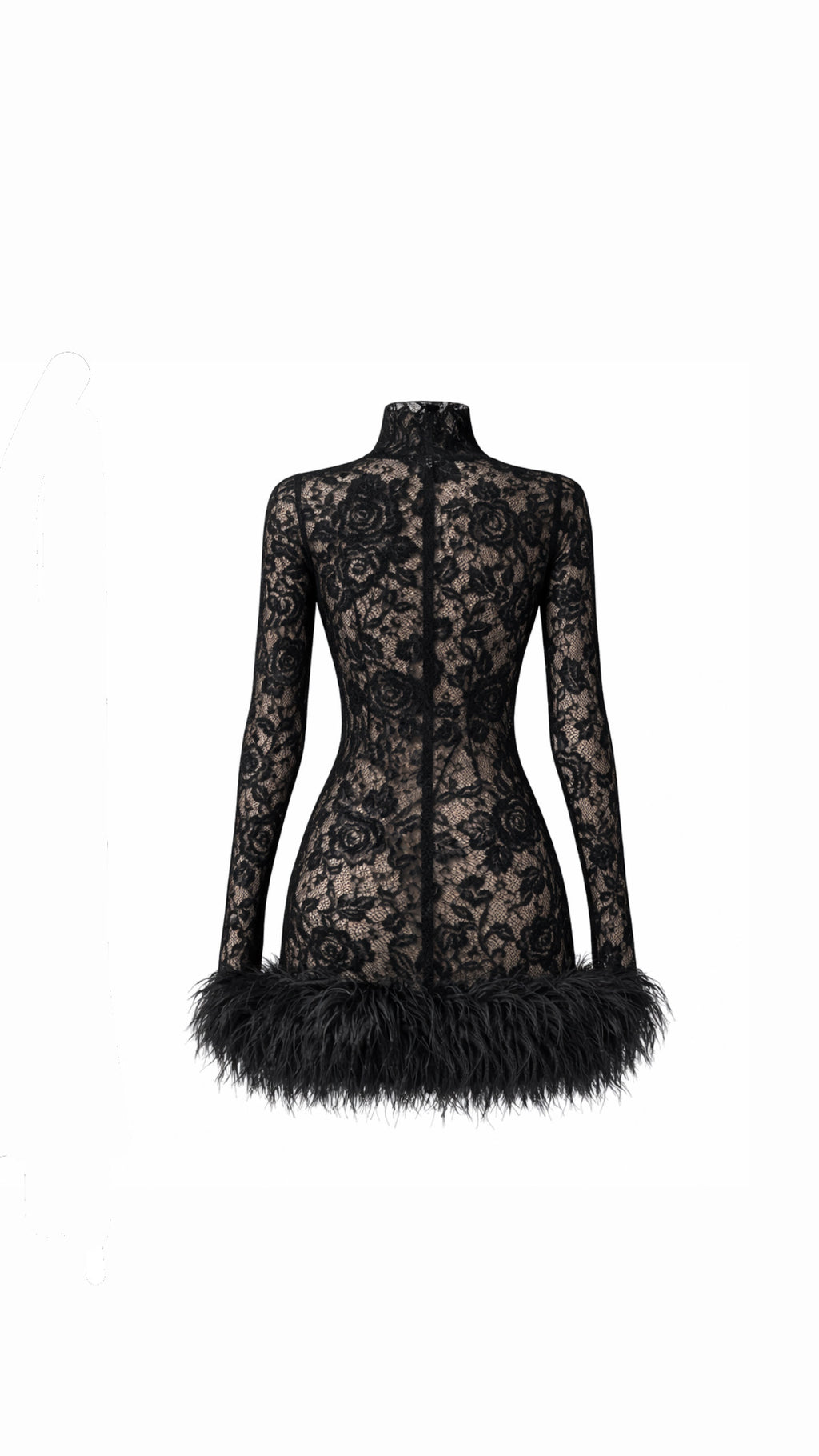 OSTRICH SHORT DRESS