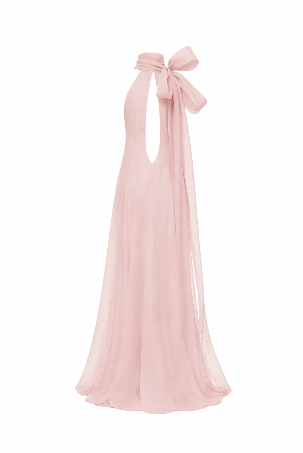 LONG CHIFFON DRESS