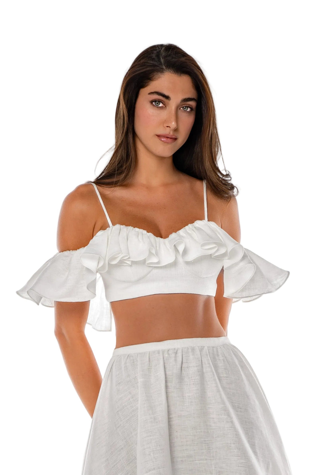 LONGUE JUPE BLANCHE