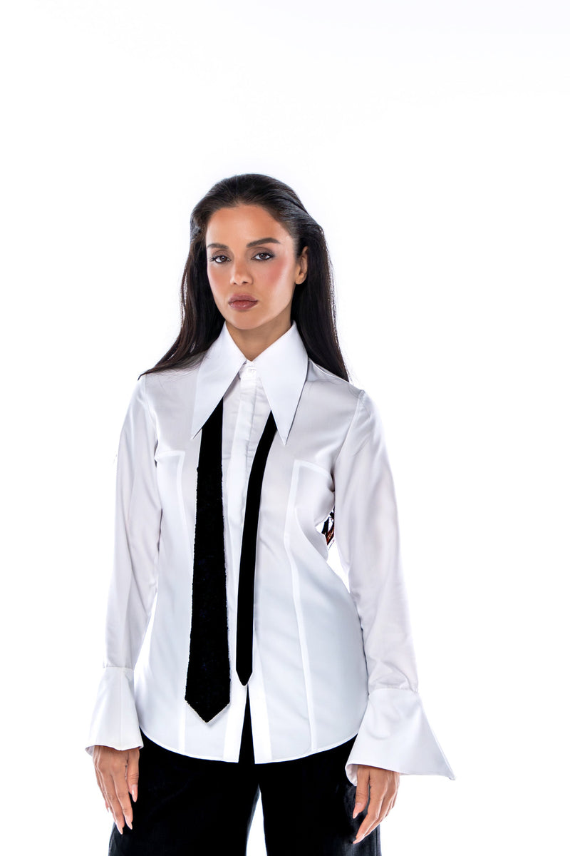 THE STRUCTURED COLLARD SHIRT