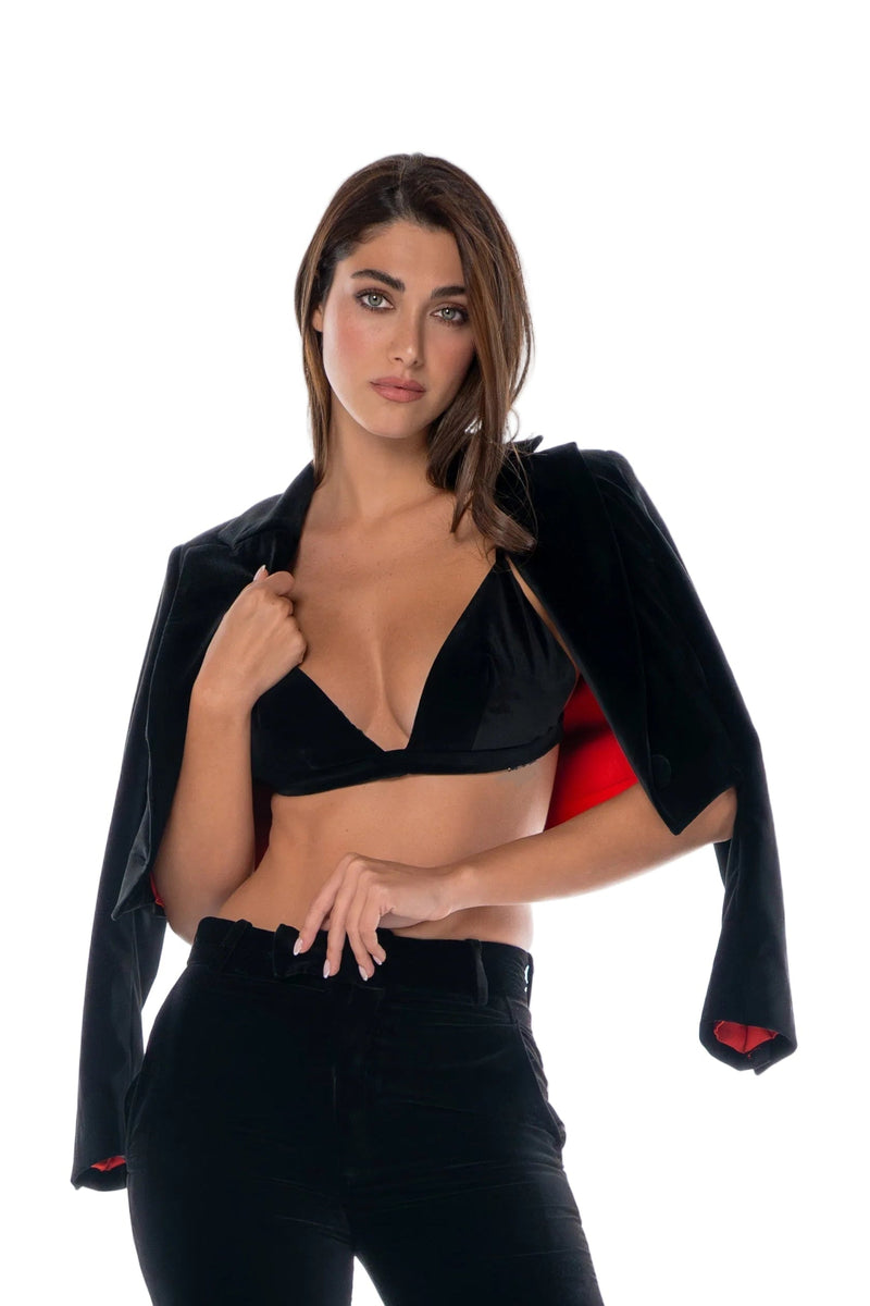 THE VELVET BRALETTE