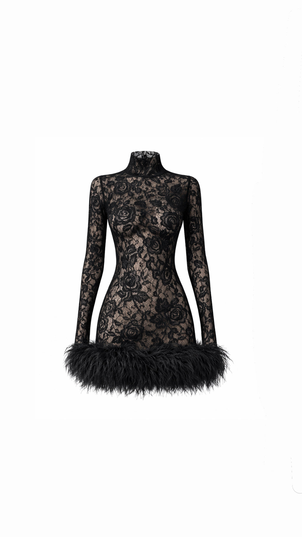 OSTRICH SHORT DRESS
