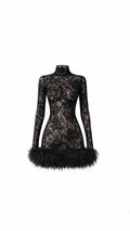 OSTRICH SHORT DRESS