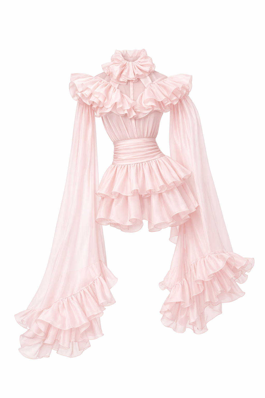 CHIFFON DRESS SHORT