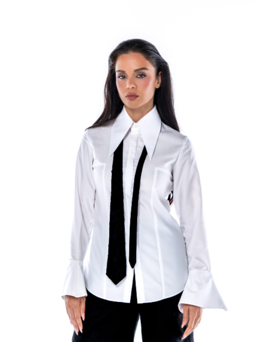 THE STRUCTURED COLLARD SHIRT