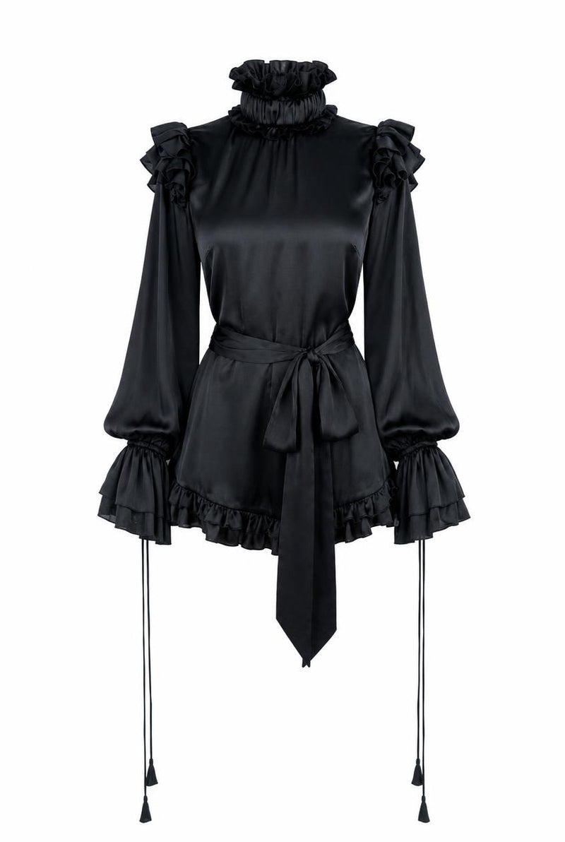 THE SILK CALLA MINI DRESS