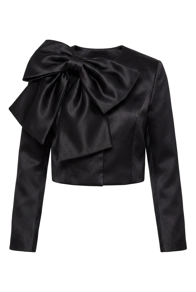 THE SATIN BLAZER