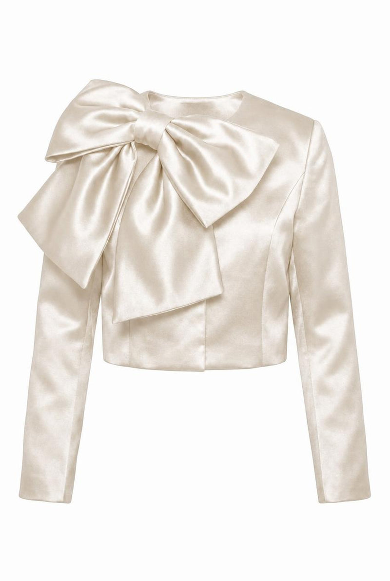 THE SATIN BLAZER